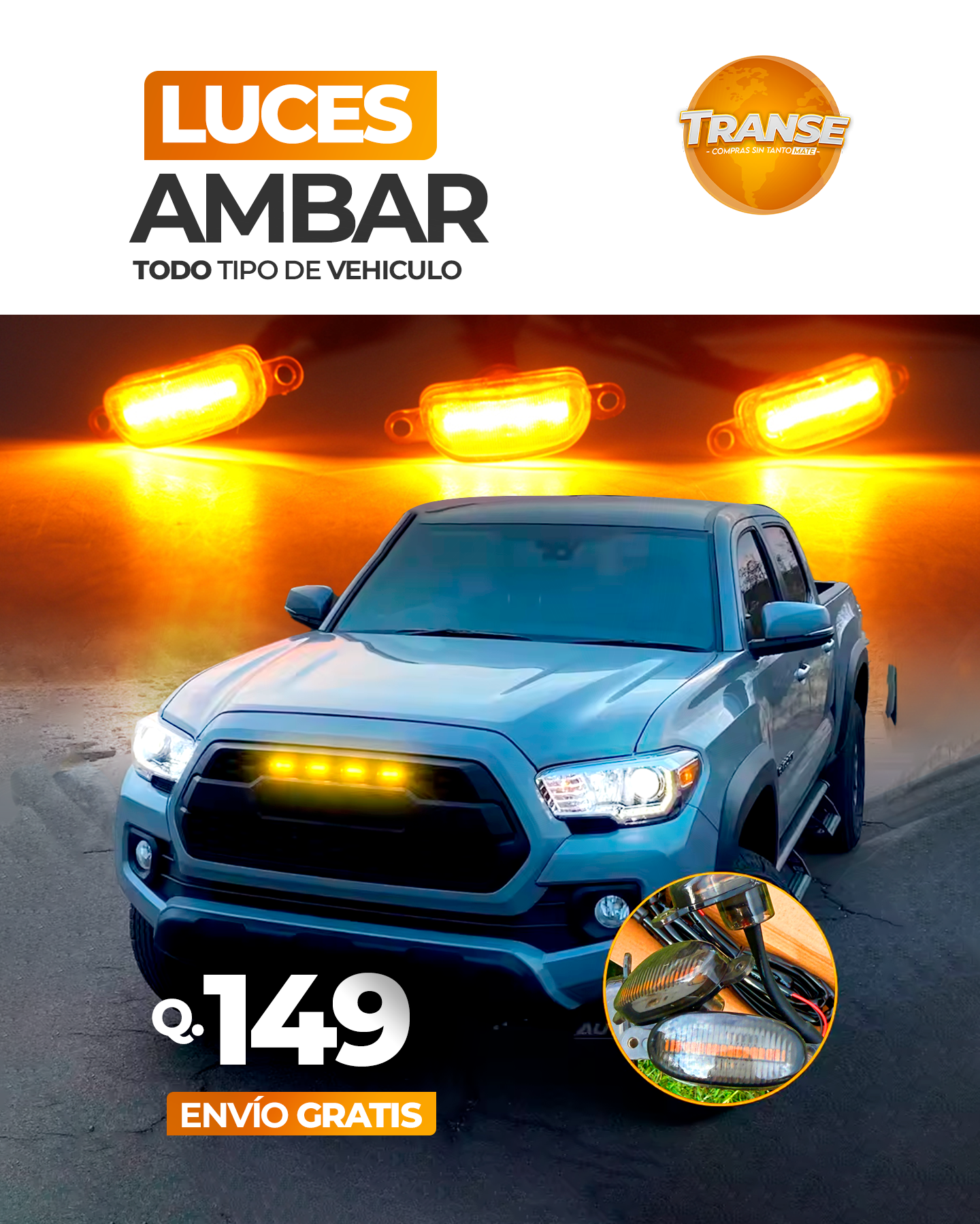 LUZ DE PERSIANA ÁMBAR