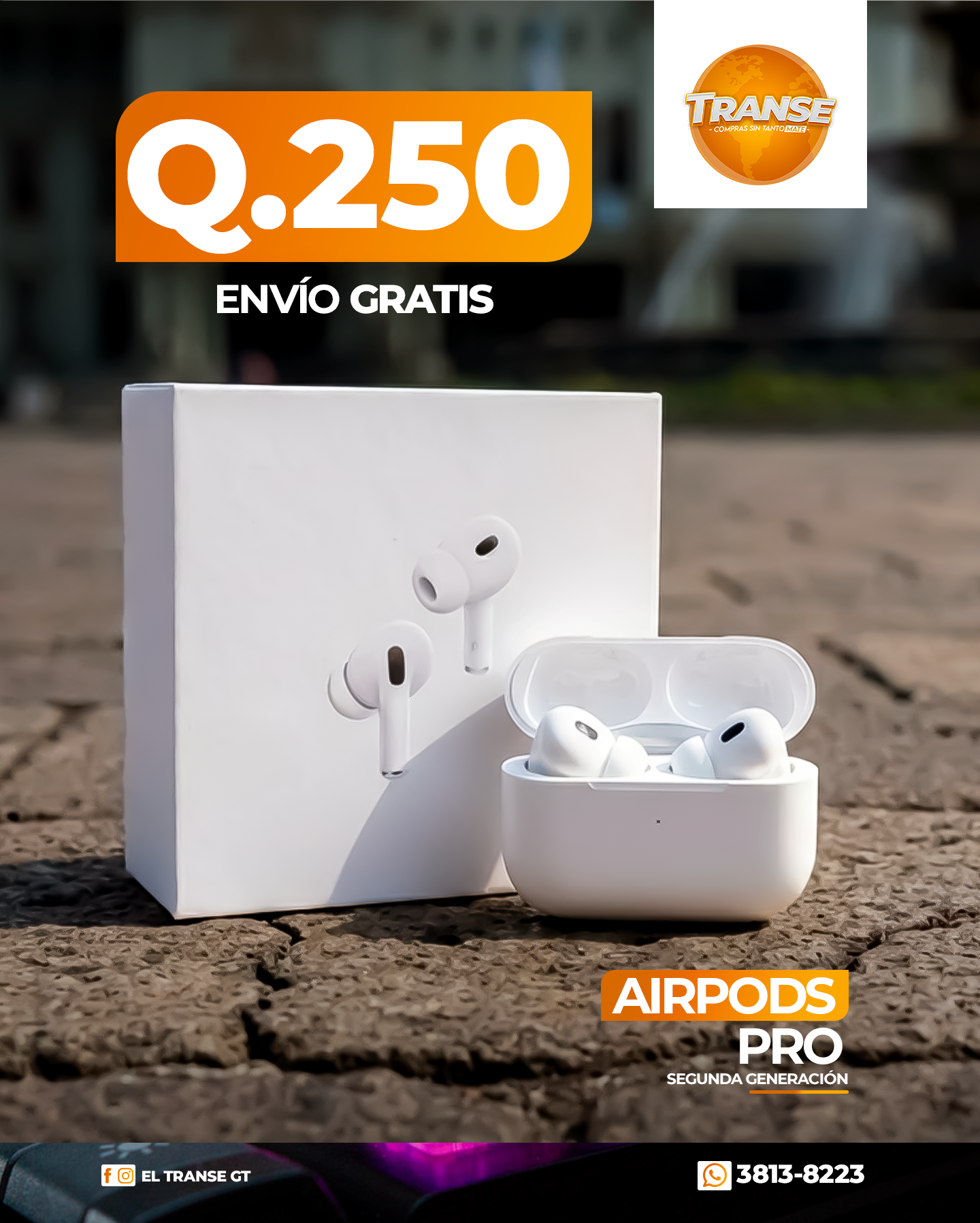 AIRPODS PRO SEGUNDA GENERACION AAA