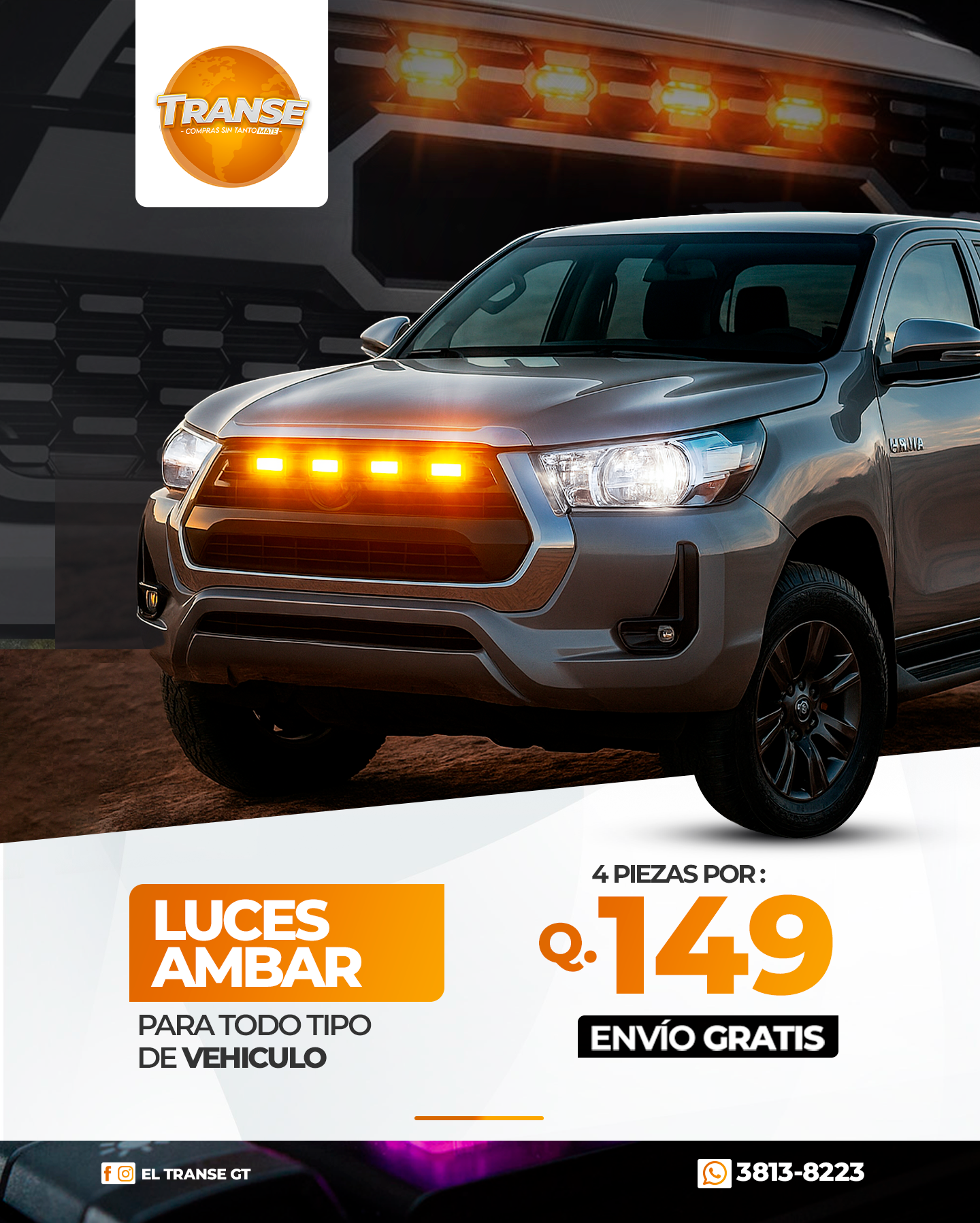 LUZ DE PERSIANA ÁMBAR